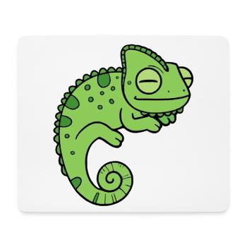 Chameleon - Mouse Pad (horizontal) - white - Front