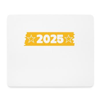 Zurückgezogener 2025er Legend Tee - Mousepad (Querformat) - Weiß - Vorne