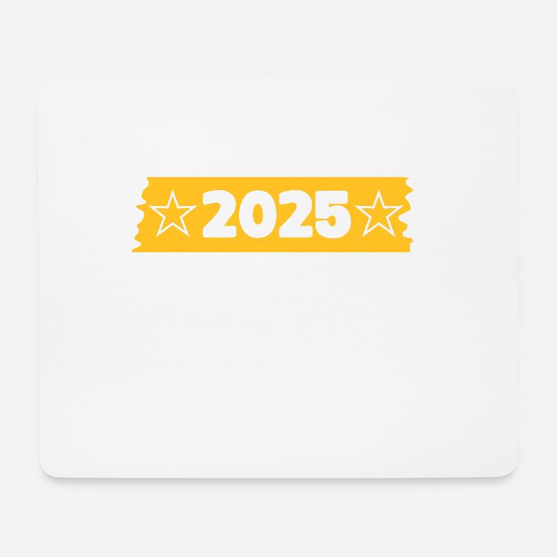 Zurückgezogener 2025er Legend Tee - Mousepad (Querformat) - Weiß