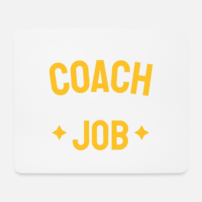 Coach Mindset Tee: Tough Love Motivation - Mouse Pad (horizontal) - white