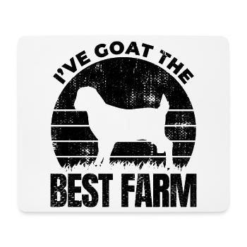 Landwirt Zitat - Mousepad (Querformat) - Weiß - Vorne