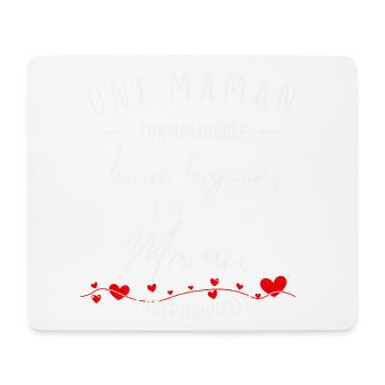 Maman Formidable et Mamie Exceptionnelle - Tapis de souris (format paysage) - blanc - Devant