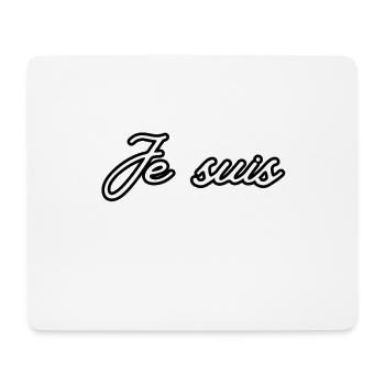 Je suis pas vieux je suis vintage - Tapis de souris (format paysage) - blanc - Devant