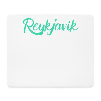 Reykjavik Adventures: Icelandic Explorer - Mouse Pad (horizontal) - white - Front