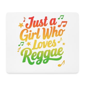 Girl Power Reggae Style - Mousepad (Querformat) - Weiß - Vorne