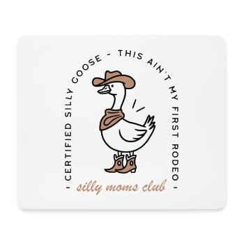 Dumme Gans Mütter Club lustig Mutter Land Western - Mousepad (Querformat) - Weiß - Vorne