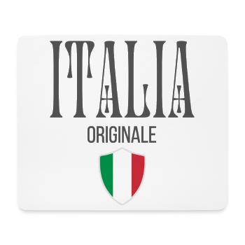 Original aus Italien, ich liebe Italien - Mousepad (Querformat) - Weiß - Vorne