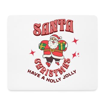 Santa Gifts Cartoon Christmas Scene - Mouse Pad (horizontal) - white - Front