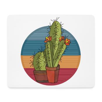 Flowers - Mouse Pad (horizontal) - white - Front