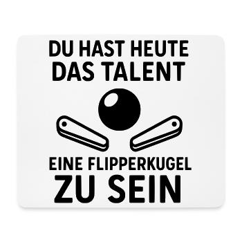 Pinball Colleague Work Team Joy - Mouse Pad (horizontal) - white - Front
