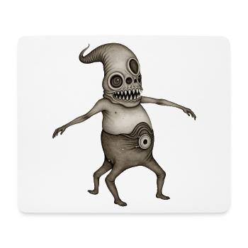BUG #13 - dark hell - Tapis de souris (format paysage) - blanc - Devant