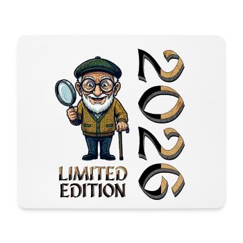 Limited Edition Retired Grandpa - Mouse Pad (horizontal) - white - Front