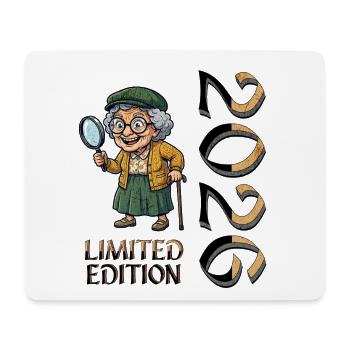 Grandmother Limited Edition Granny in Retirement - Mouse Pad (horizontal) - white - Front