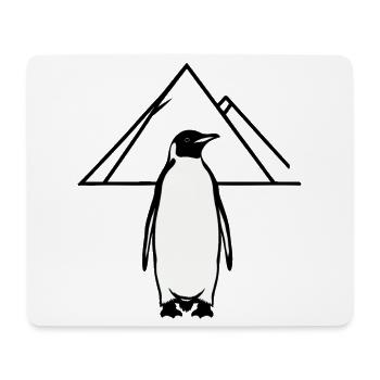 BUT WHY? Penguin - Mouse Pad (horizontal) - white - Front