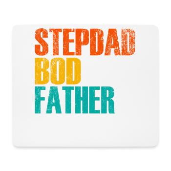 Stepdad Bod Father Figure Gradient - Mouse Pad (horizontal) - white - Front