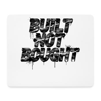 Camouflage Built Not Bought Car Tuning Szene Trend - Mousepad (Querformat) - Weiß - Vorne