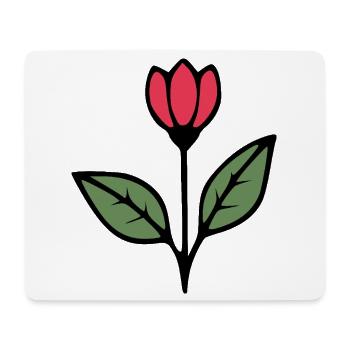 Cadeau pour la fête des mères : Idée de cadeau pour la fête des mères - Tapis de souris (format paysage) - blanc - Devant
