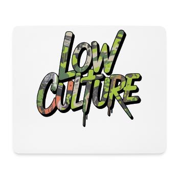 Low Culture Camouflage Motif for JDM Tuning Fans - Mouse Pad (horizontal) - white - Front