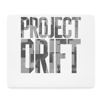 Protect Drift Shirt für Männer Streetwear - Mousepad (Querformat) - Weiß - Vorne