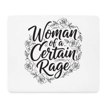 Women Power Shirt für Feministinnen - Mousepad (Querformat) - Weiß - Vorne