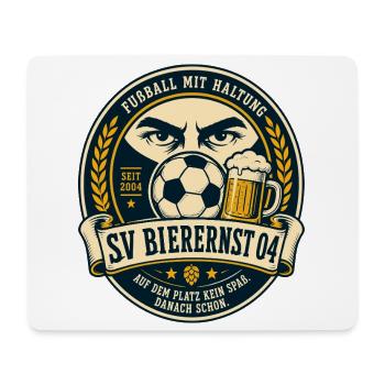 SV Bierernst 04 - Mousepad (Querformat) - Weiß - Vorne