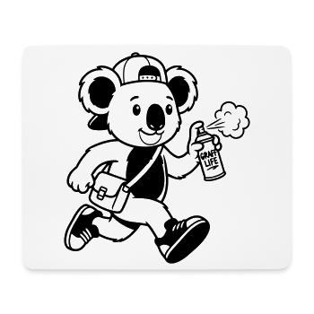 graffiti - Mouse Pad (horizontal) - white - Front