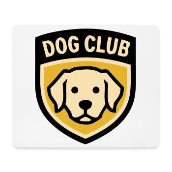 Club de chiens du Logo de l’école de chiens Golden Retriever - Tapis de souris (format paysage) - blanc - Devant