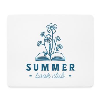 Club de lecture d’été esthétique côtière - Tapis de souris (format paysage) - blanc - Devant