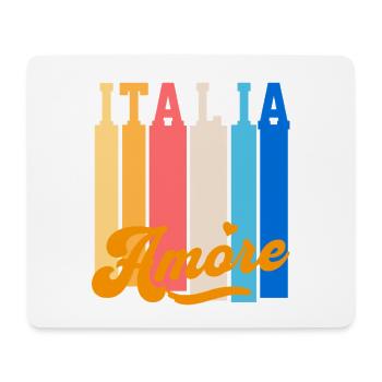 Italia Amore - Mousepad (Querformat) - Weiß - Vorne