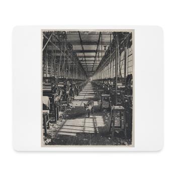 Lost Places Fox Retro Industry Animal Crime - Mouse Pad (horizontal) - white - Front