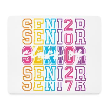 Neon-Klasse der Oberstufe 2027 - Mousepad (Querformat) - Weiß - Vorne