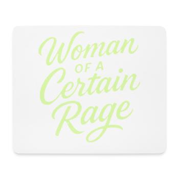 Woman Of A Certain Rage T-Shirt Frauen Feminist - Mousepad (Querformat) - Weiß - Vorne