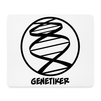 Genetiker - Mousepad (Querformat) - Weiß - Vorne