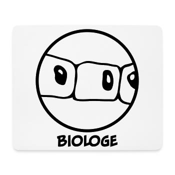 Biologe - Mousepad (Querformat) - Weiß - Vorne