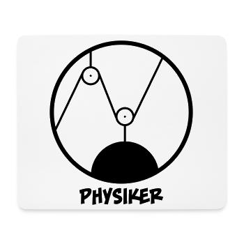 Physiker - Mousepad (Querformat) - Weiß - Vorne