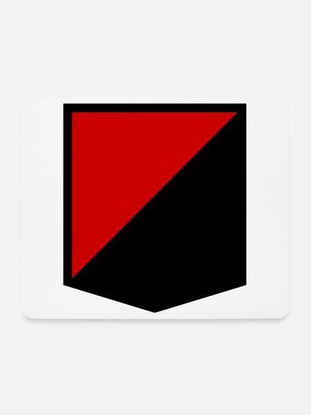 Anarcho - Mousepad (Querformat) - Weiß