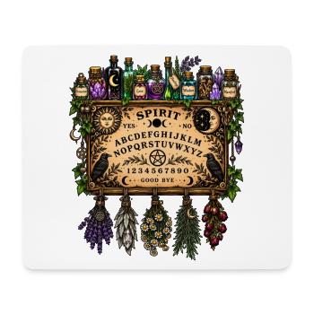 Spirit Board Illustration – Zaubertränke, Magie - Mousepad (Querformat) - Weiß - Vorne