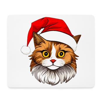Katzen Christmas - Mousepad (Querformat) - Weiß - Vorne