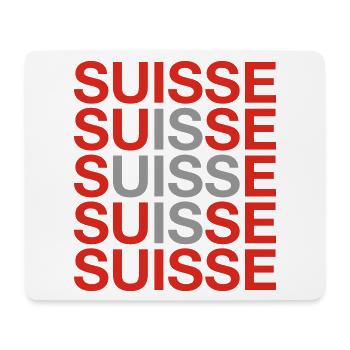 SCHWEIZ 2024 - Schweiz - Switzerland -Suisse - Mouse Pad (horizontal) - white - Front