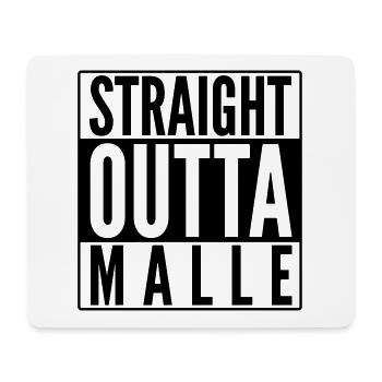 STRAIGHT OUTTA MALLE, MALLORCA, MALLOTZE - Mousepad (Querformat) - Weiß - Vorne