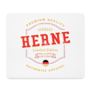 Herne Germany City Font Vintage Retro - Mouse Pad (horizontal) - white - Front