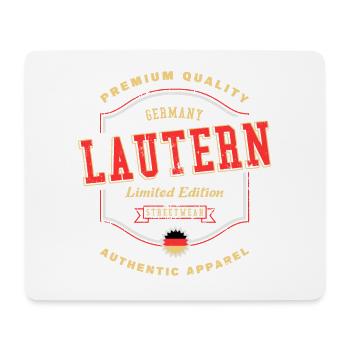 Kaiserslautern Germany City Font Vintage - Mouse Pad (horizontal) - white - Front