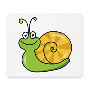 slug - Mouse Pad (horizontal) - white - Front