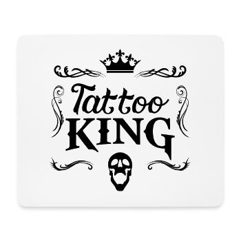Tattoo King Tattoo TattooEd Gift - Mouse Pad (horizontal) - white - Front