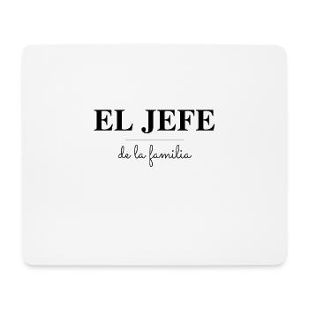 EL JEFE DE LA FAMILIA - Tapis de souris (format paysage) - blanc - Devant