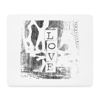 Chers joueurs de dés - Tapis de souris (format paysage) - blanc - Devant