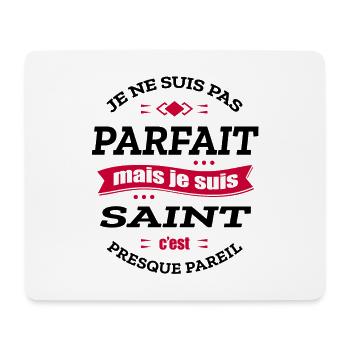 SAINT PARFAIT - PRENOM SAINT - Tapis de souris (format paysage) - blanc - Devant