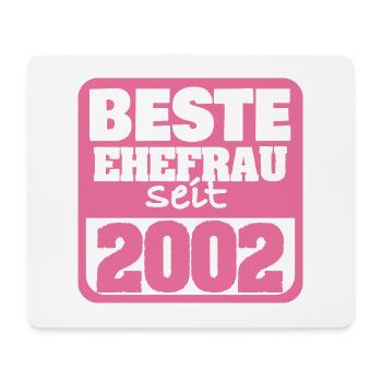 2002 - Tapis de souris (format paysage) - blanc - Devant