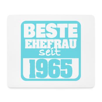 1965 - Mousepad (Querformat) - Weiß - Vorne