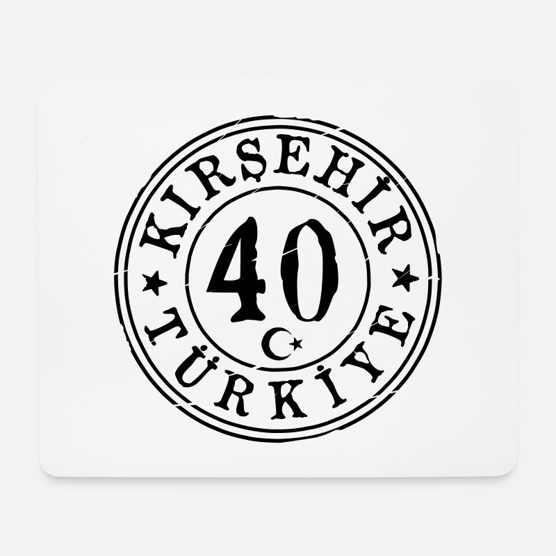 Kirsehir 40 Vintage - Mousepad (Querformat) - Weiß